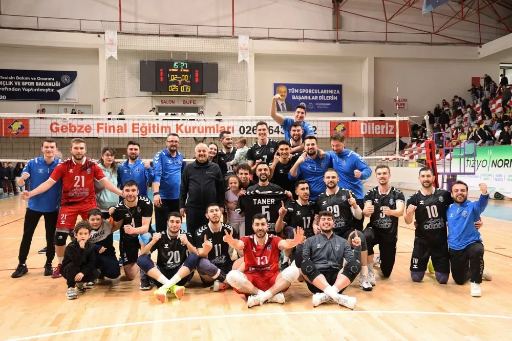 Gebze Voleybol Takımı; Şampiyonluğa adım adım…