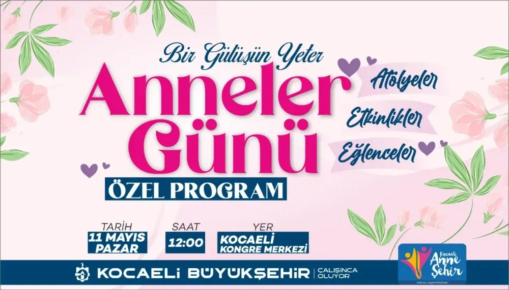 Kocaeli anneleri unutmadı
