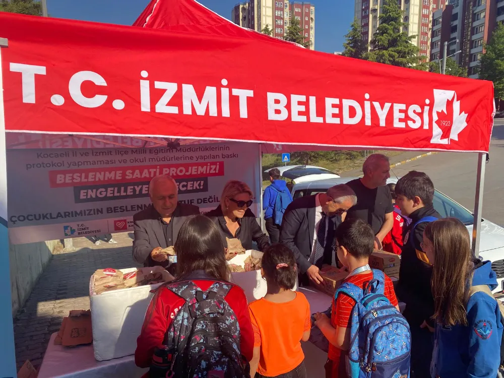 Beslenme Saati Projesi Emek ve Dayanışma İlkokulu’nda devam etti