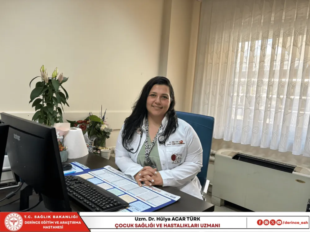 YENİ ÇOCUK SAĞLIĞI VE HASTALIKLARI UZMANI DR.HÜLYA ACAR TÜRK HASTA KABULÜNE BAŞLADI