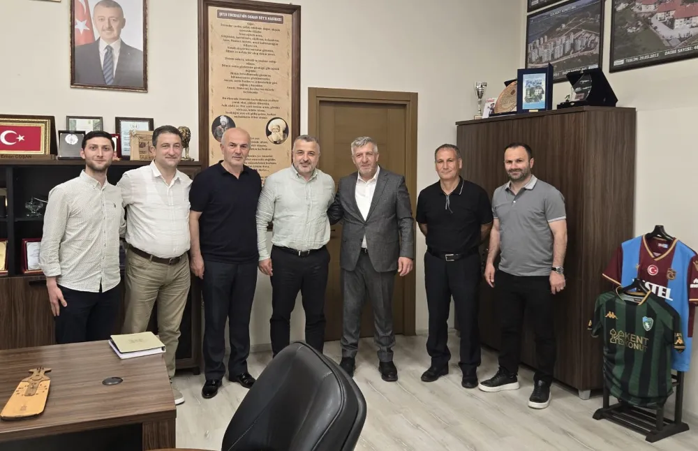 Kocaeli Trabzonlular Derneği’nden, Kent Konut’a anlamlı ziyaret!