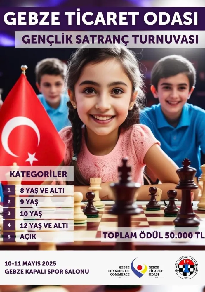 GEBZE TİCARET ODASI’NDAN BÜYÜK SATRANÇ TURNUVASI!
