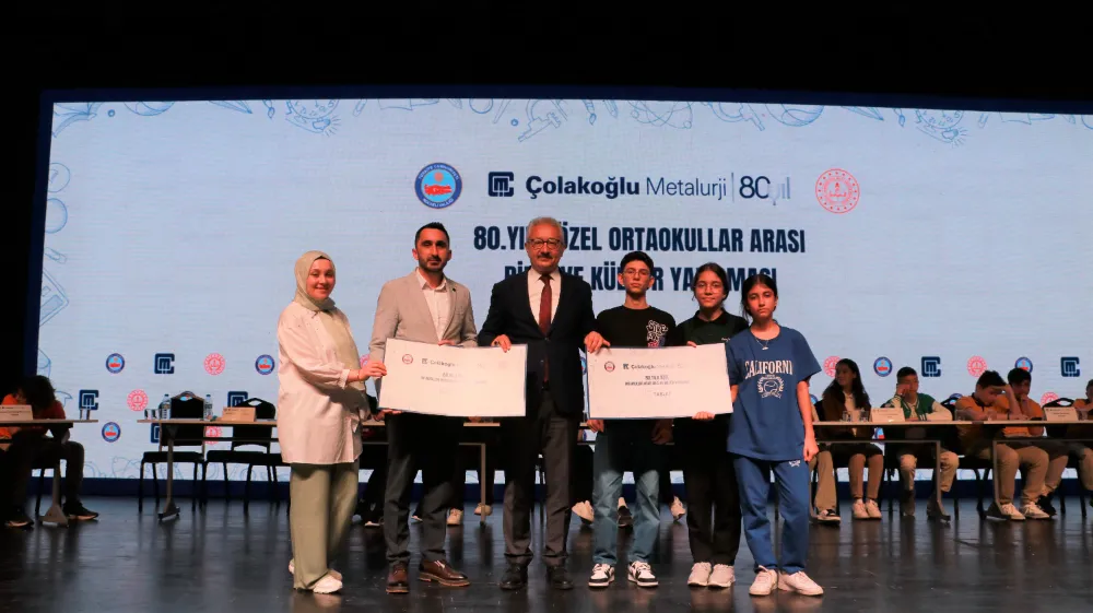 Çolakoğlu Metalurji’den 80. Yıla Özel Bilgi ve Kültür Yarışması İl Finali Coşkuyla Gerçekleştirildi.