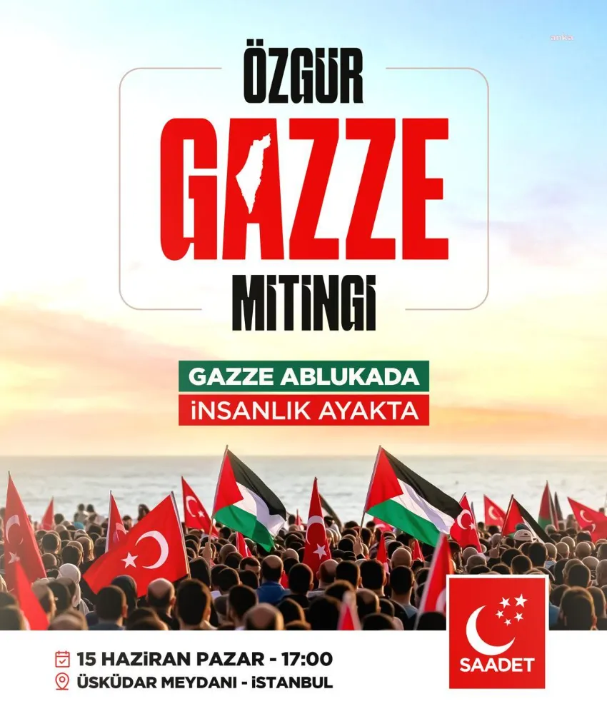 Erkan Vural’dan “Özgür Gazze” Mitingine Davet