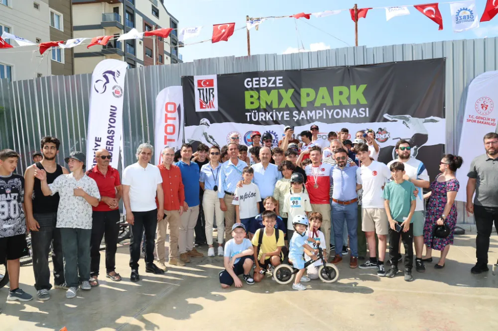 BMX Park Türkiye Şampiyonası İlk Kez Gebze’de Gerçekleşti