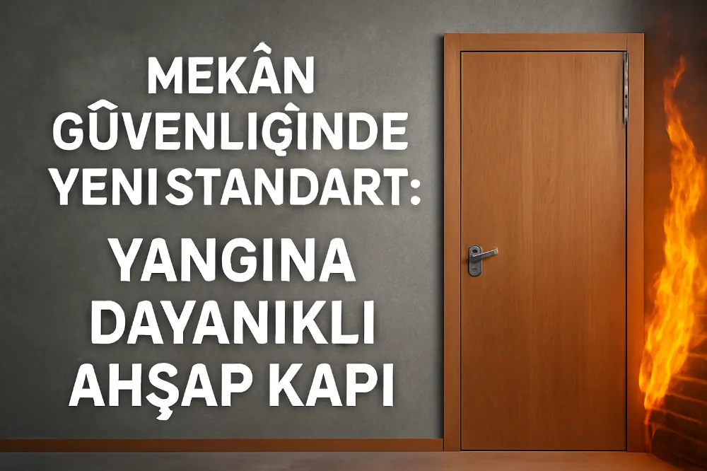 Mekân Güvenliğinde Yeni Standart- Yangına Dayanıklı Ahşap Kapı