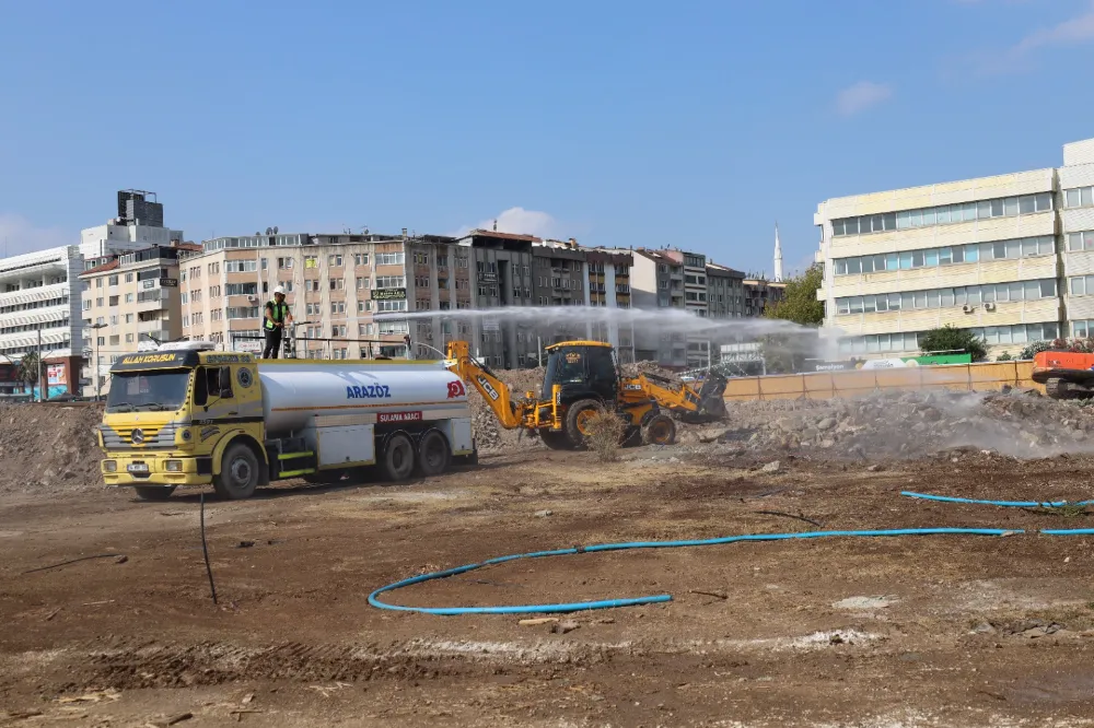 Büyükşehir dev projede çok titiz çalışıyor