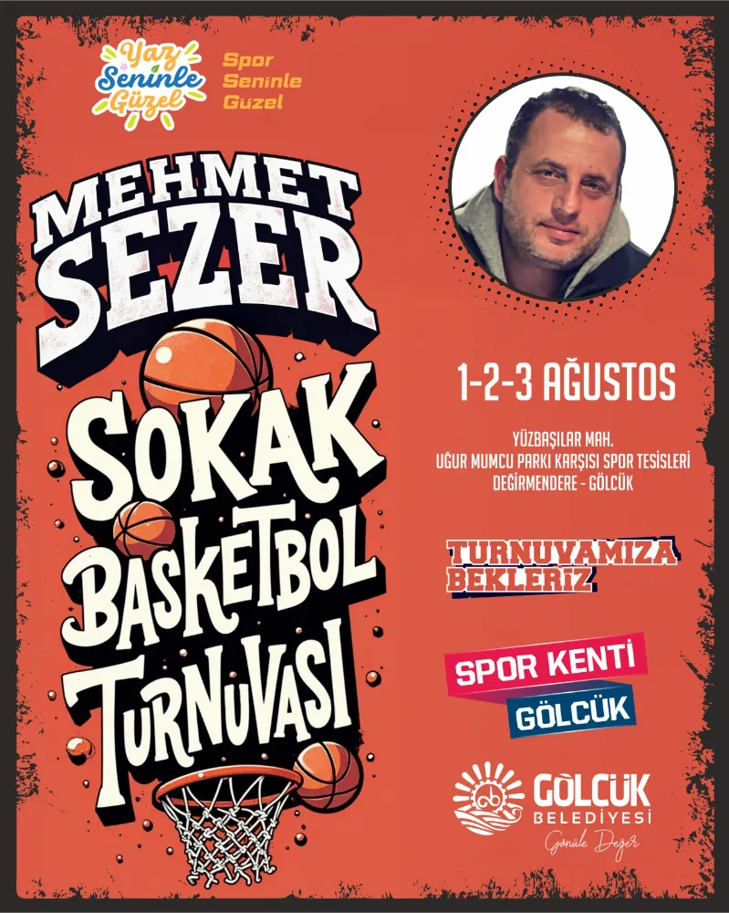 DEĞİRMENDERE SAHİLİNİ BU KEZ SOKAK BASKETBOLU HEYECANI SARACAK