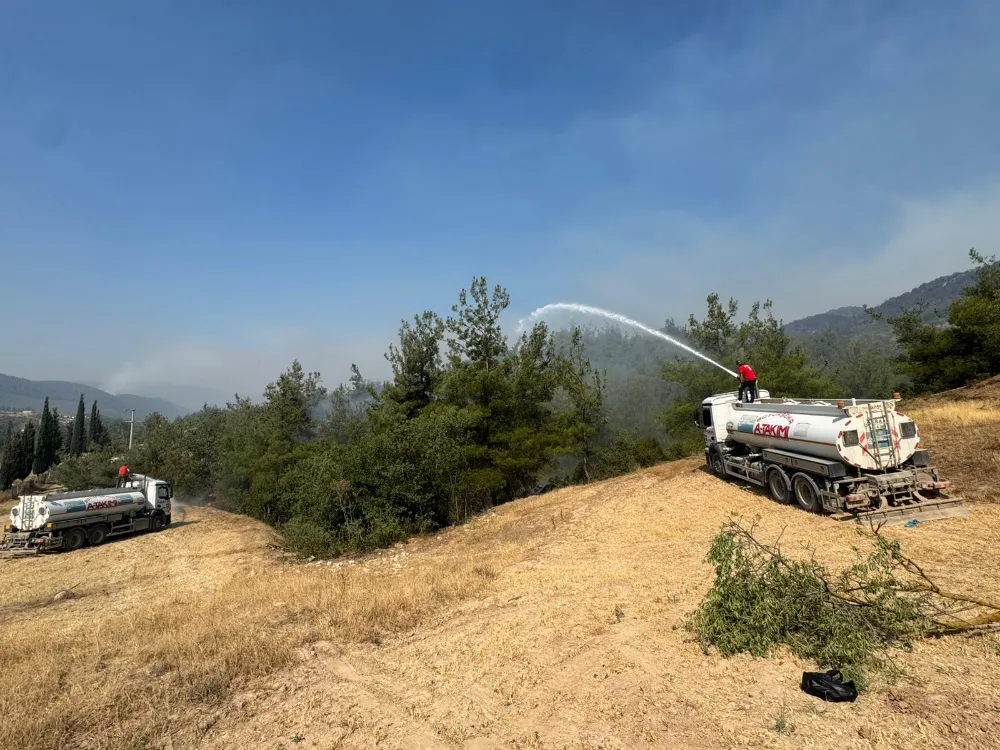 Büyükşehir A Takımı, yangınlar için seferber oldu