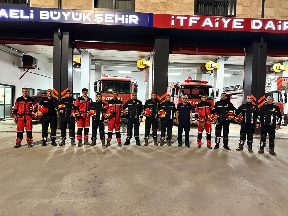 Kocaeli Büyükşehir, Balıkesir’e  ekipleri hızır gibi gönderdi