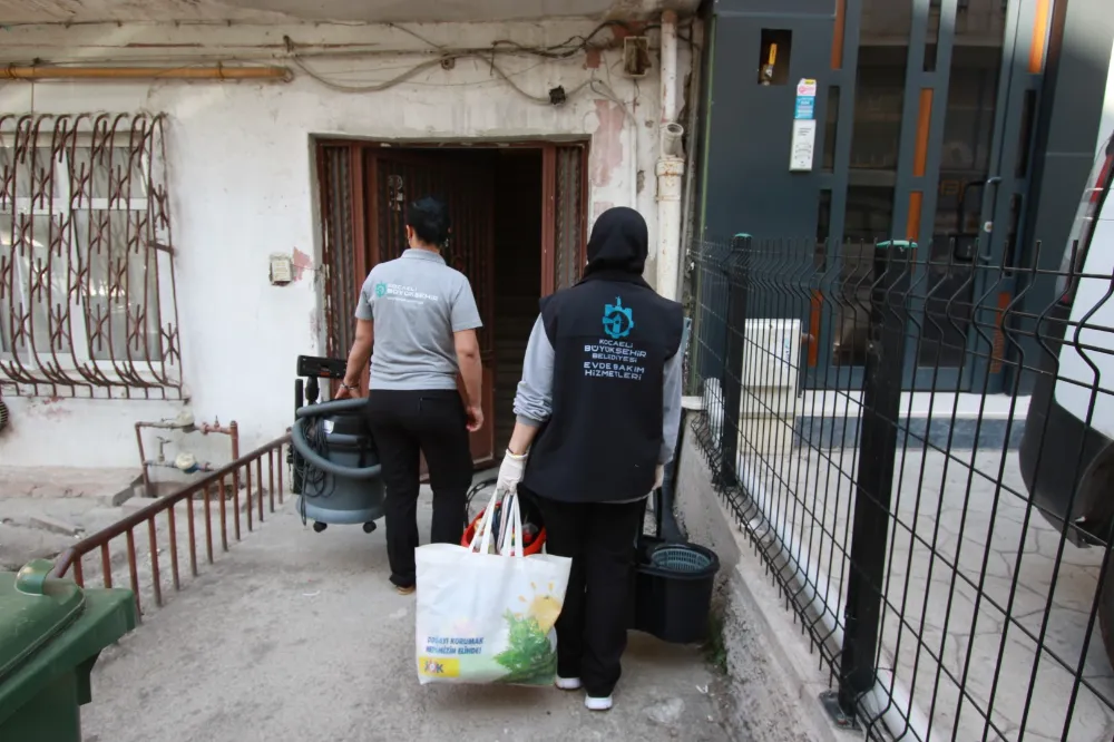 Büyükşehir’den 7 ayda 2 bin 288 ev temizliği hizmeti