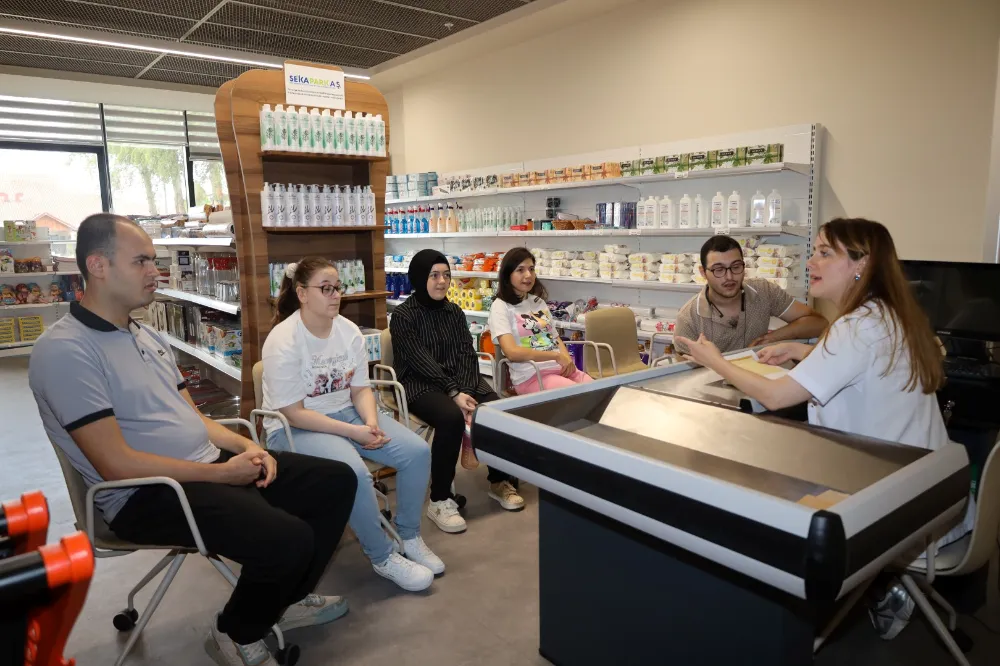 Gonca, özel bireyleri iş hayatına hazırlıyor