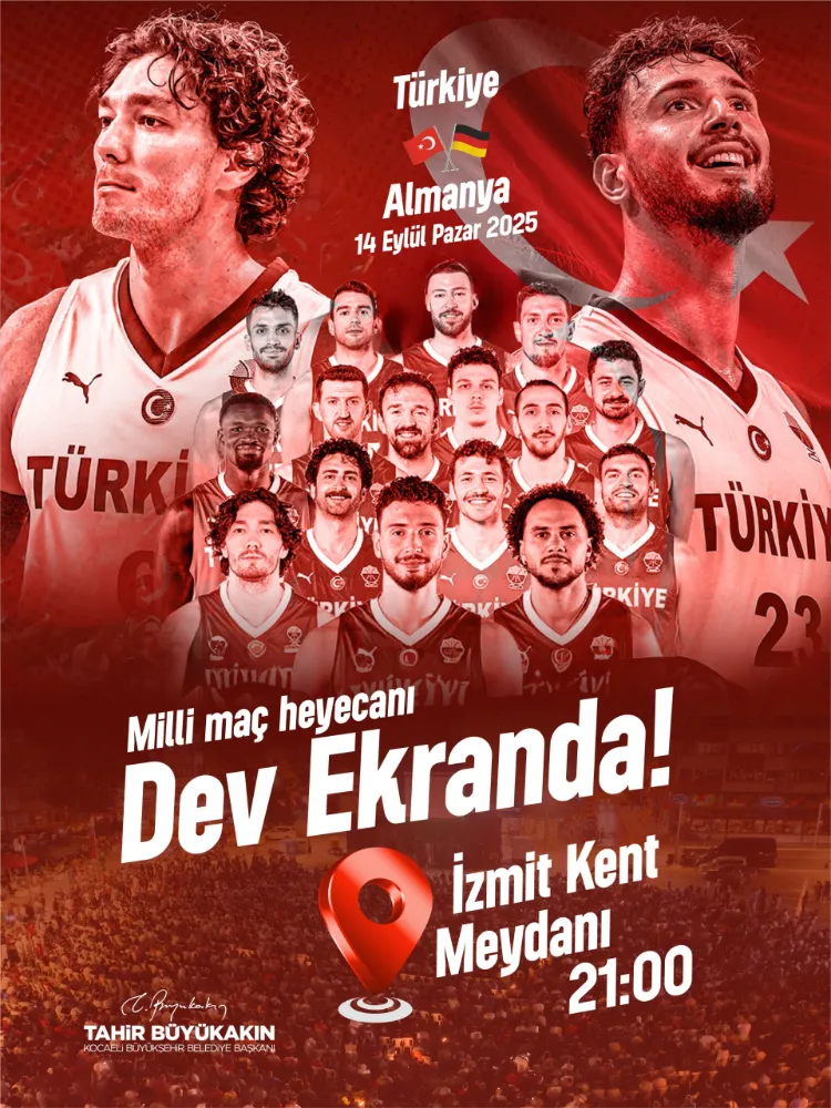 Yürekler 12 Dev Adam için Kent Meydanı’nda atacak