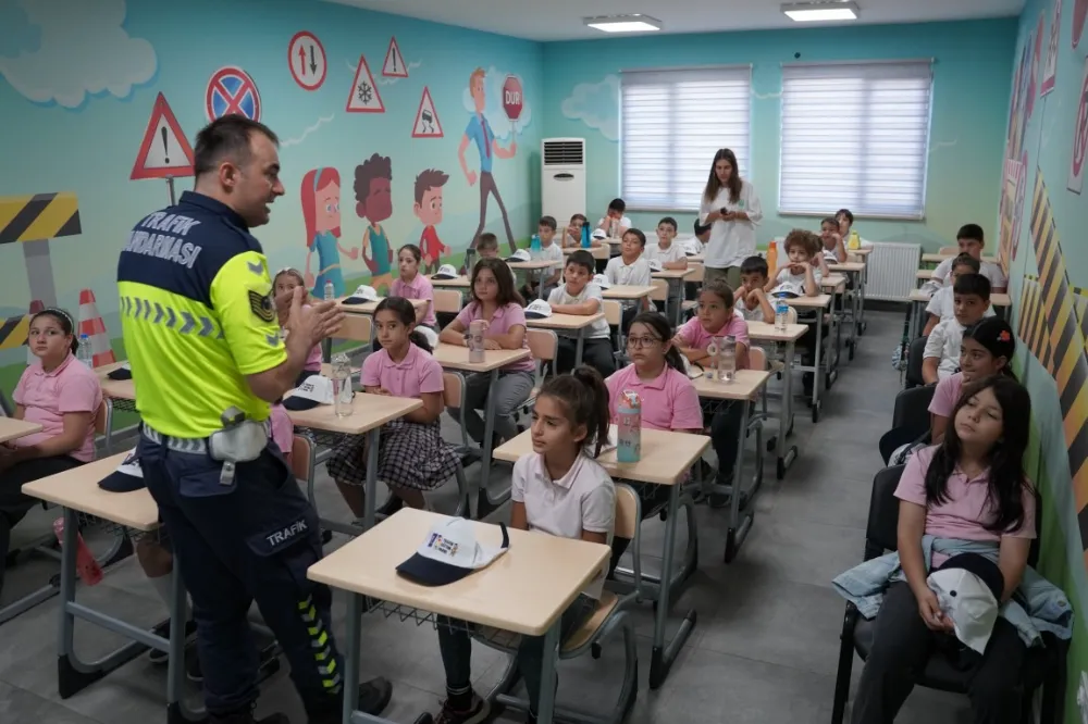 Geleceğin bilinçli sürücü ve yayaları yetiştiriliyor