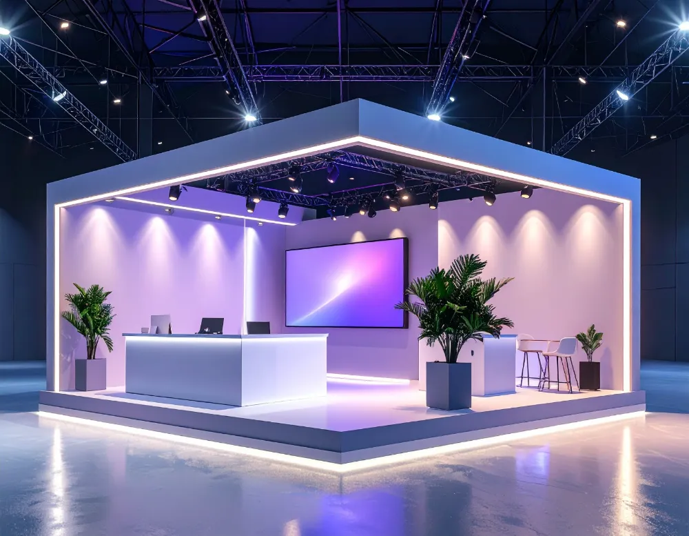 Geri Dönüşümlü Malzemeyle Premium Stand Tasarımı